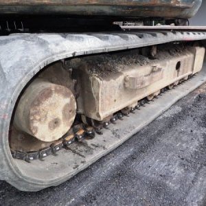 foto 8t excavator rubber Hyundai Robex 80