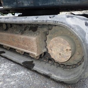foto 8t excavator rubber Hyundai Robex 80